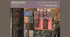 Desktop Screenshot of mercurygallery.com